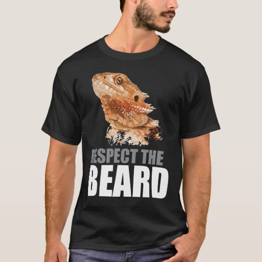 Respecteer de draak van de biet, met geld t-shirt (Voorkant)