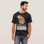 Respecteer de draak van de biet, met geld t-shirt (Voorkant volledig)