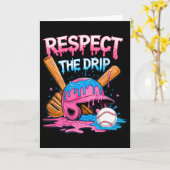 Respecteer De Drip Bysebyll Drip Boys Ijs Drip Kaart (Gele Bloem)