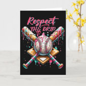 Respecteer De Drip Bysebyll Home Plate Ijs Drank Kaart (Gele Bloem)