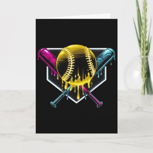 Respecteer De Drip Bysebyll Home Plate Ijs Drip Kaart (Voorkant)