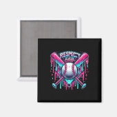 Respecteer De Drip Bysebyll Home Plate Ijs Drip Magneet (Voorkant / Achterkant)