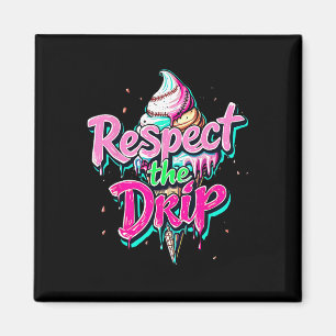 Respecteer De Drip Bysebyll Ijsje Kegel Drip Manne Magneet