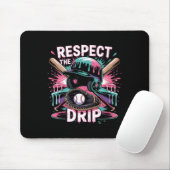 Respecteer De Drip Bysebyll Ijsroom Drip Helm Door Muismat (Met muis)
