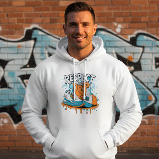 Respecteer de Drip Hoodie | Streetwear Basketbal
