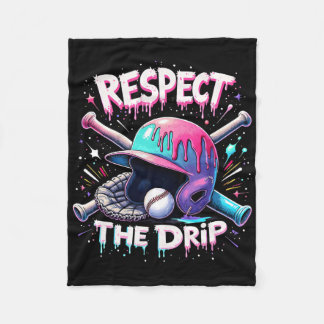 Respecteer De Drip Verkoop Ijs Drip Vibes Squad 2 Fleece Deken