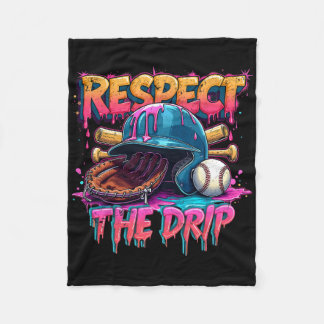 Respecteer De Drip Verkoop Ijs Drip Vibes Squad  Fleece Deken