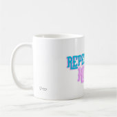 Respecteer de drukte koffiemok (Links)