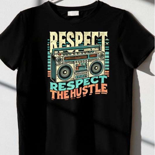 Respecteer de drukte t-shirt