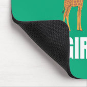 Respecteer de Giraffe Muismat (Hoek)
