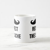 Respecteer de grappige mok van de trap voor veel m (Center)