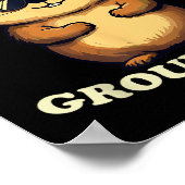 Respecteer de Groundhog Celebrate Groundhog Day me Poster (Hoek)