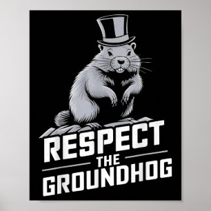 Respecteer de Groundhog Ground Hog Day _2 Poster
