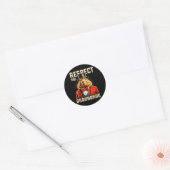 Respecteer de Groundhog Ground Hog Day Mannen Vrou Ronde Sticker (Envelop)