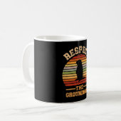 Respecteer de Groundhog Vakantie Koffiemok (Voorkant links)