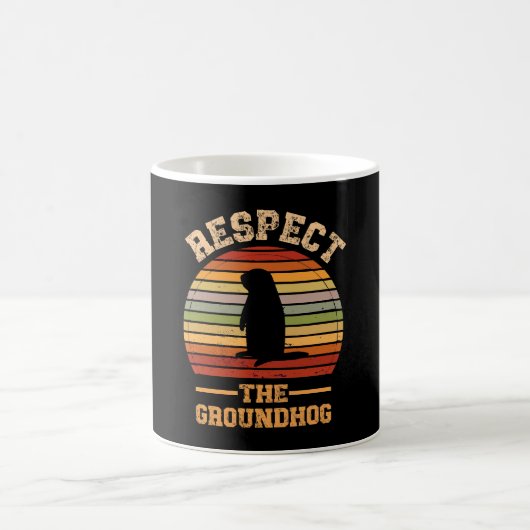 Respecteer de Groundhog Vakantie Koffiemok (Center)