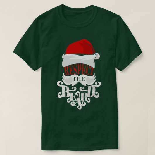 Respecteer de kerstman die ik zal redden als de ke t-shirt (Design voorkant)
