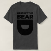 Respecteer de Klassieke TShirt Shirt van de Rand (Design voorkant)