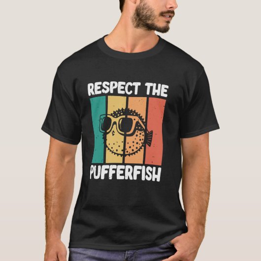 Respecteer de Kogelvis - kogelvis liefhebber T-shirt (Voorkant)