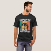 Respecteer de Kogelvis - kogelvis liefhebber T-shirt (Voorkant volledig)