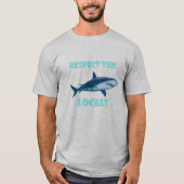 Respecteer de Locals Sharks T-shirt (Voorkant)