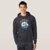 Respecteer de lokale bevolking - Dolphin Awareness Hoodie (Voorkant volledig)