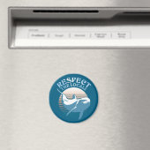 Respecteer de lokale bevolking - Dolphin Awareness Magneet (Insitu (Vaatwasser))