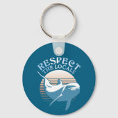 Respecteer de lokale bevolking - Dolphin Awareness Sleutelhanger (Voorkant)