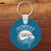 Respecteer de lokale bevolking - Dolphin Awareness Sleutelhanger (Voorkant)