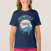 Respecteer de lokale bevolking - Dolphin Awareness T-shirt (Voorkant)