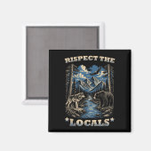 Respecteer de lokale natuurparken magneet (Voorkant / Achterkant)