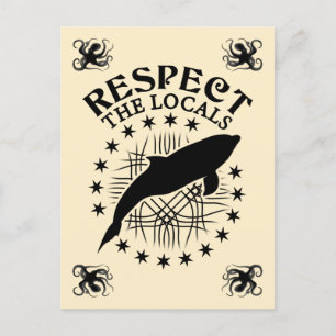 Respecteer de lokale omgeving - Dolphin Lover Quot Briefkaart