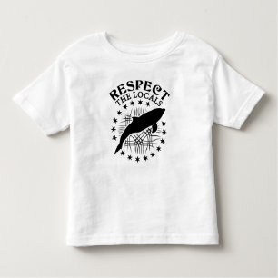 Respecteer de lokale omgeving - Dolphin Lover Quot Kinder Shirts