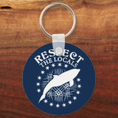 Respecteer de lokale omgeving - Dolphin Lover Quot Sleutelhanger (Voorkant)