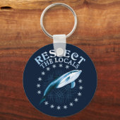 Respecteer de lokale omgeving - Dolphin Lover Quot Sleutelhanger (Voorkant)