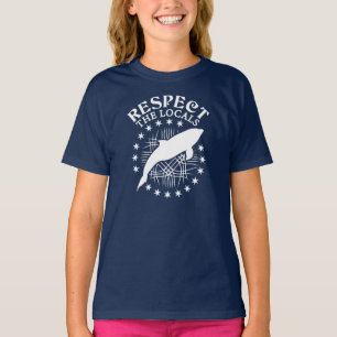 Respecteer de lokale omgeving - Dolphin Lover Quot T-shirt