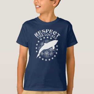 Respecteer de lokale omgeving - Dolphin Lover Quot T-shirt