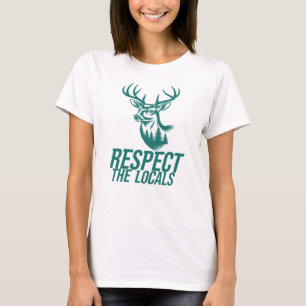 Respecteer de Lokale Wilde Dieren T-shirt