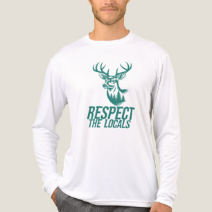 Respecteer de Lokale Wilde Dieren Tri-Blend Shirt