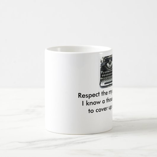 Respecteer de Mok Mystery Writer (Center)