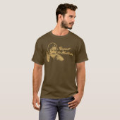 Respecteer de Mustache T-Shirt (Voorkant volledig)