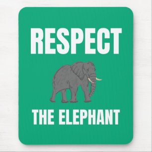 Respecteer de olifant muismat