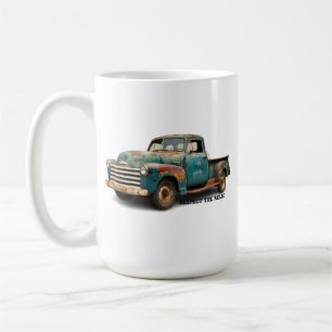 Respecteer de Reliek vintage pick-uptruck grappige Koffiemok