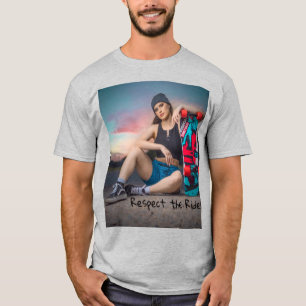 Respecteer de Rit – Skater Girl Power bij Zonsonde T-shirt