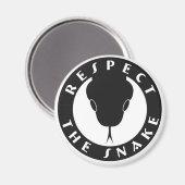 Respecteer de slangenmagneet magneet (Voorkant / Achterkant)