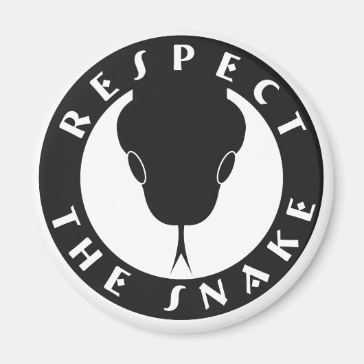 Respecteer de slangenmagneet magneet (Voorkant)
