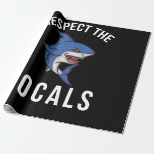 Respecteer de sluis van de haai cadeaupapier