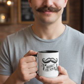 Respecteer de ’Stache Grappige Snorrenliefhebber Mok