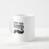 Respecteer de 'Stache' Koffiemok (Voorkant links)