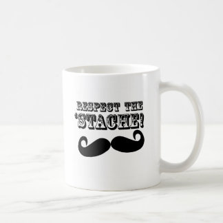 Respecteer de 'Stache' Koffiemok